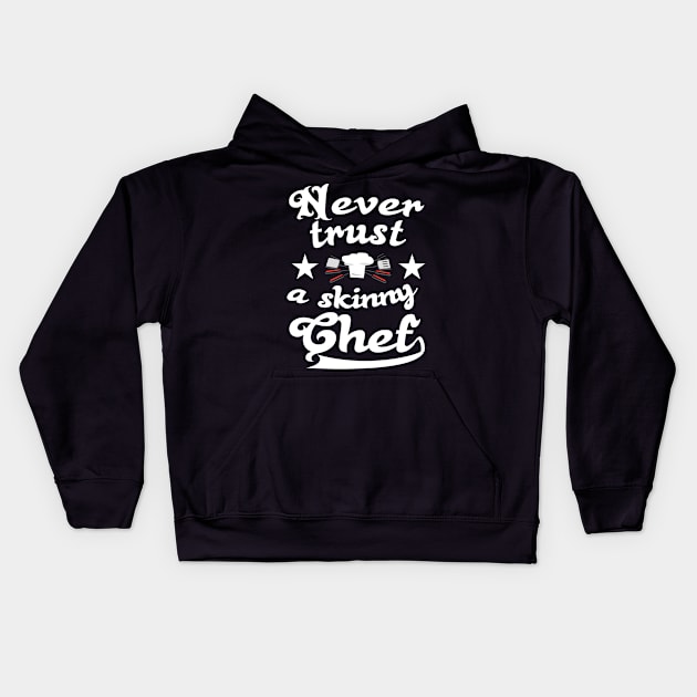 Skinny chef Kids Hoodie by Jackys Design Room